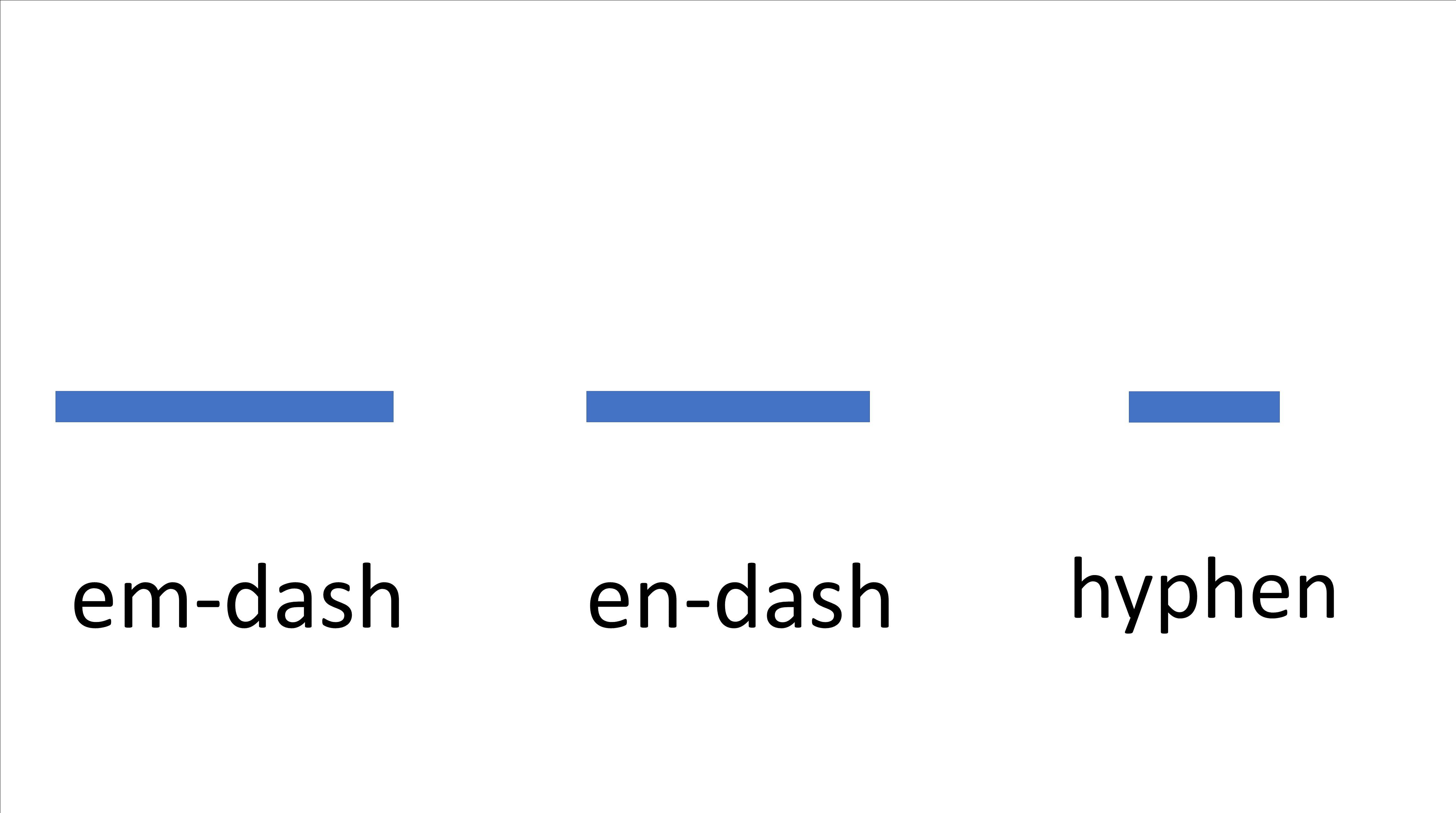 ハイフン()とは違う? エヌダッシュ(—)とは 流科サービス